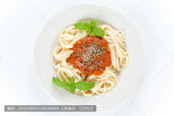 自制的肉醬面