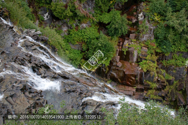Narada,Falls；雷尼爾山國(guó)家公園