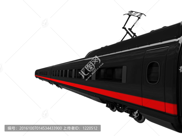 黑色列車隔離視圖