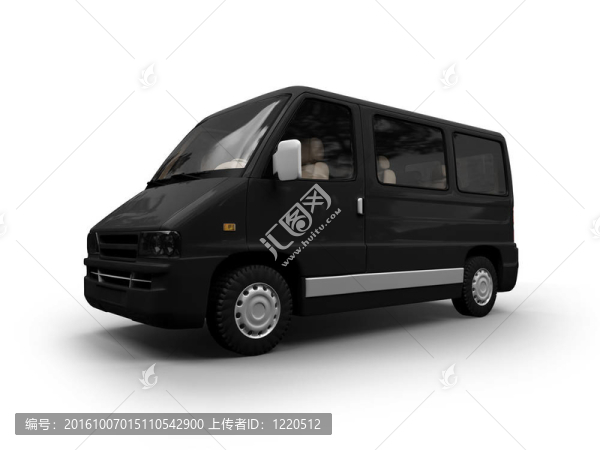 面包車隔離前視圖