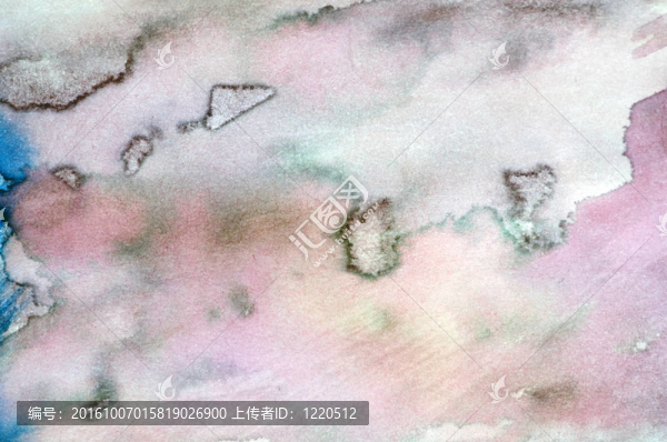 水彩畫(huà)的背景