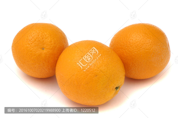 三個桔子比白色