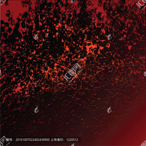 紅色的Grunge紋理