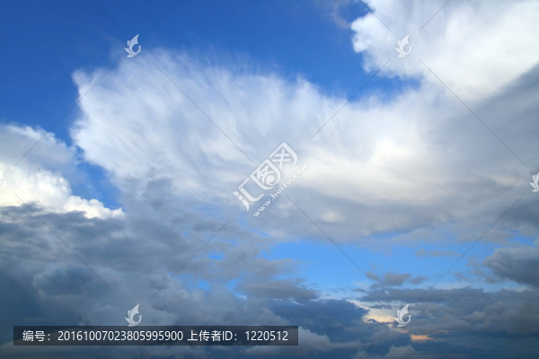 美麗的天空與云彩