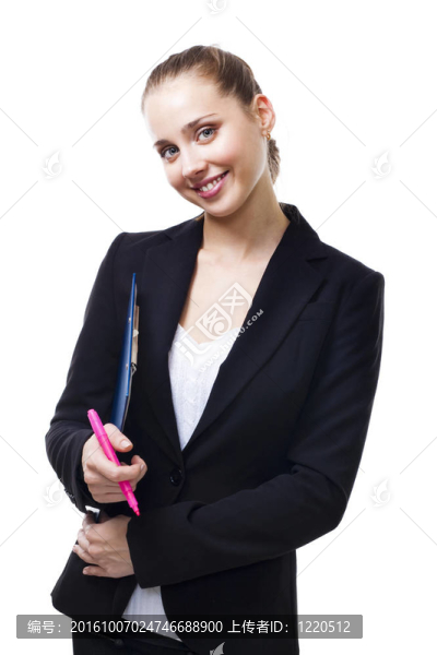 體面的年輕的商業(yè)女性