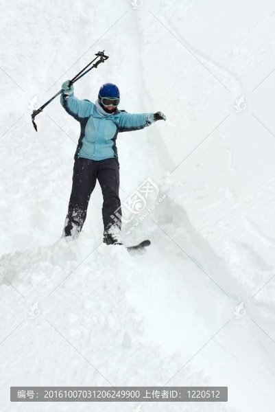 滑雪者