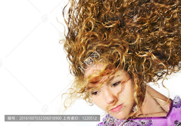 金發(fā)美女分離