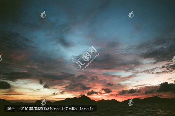 黃昏的天空