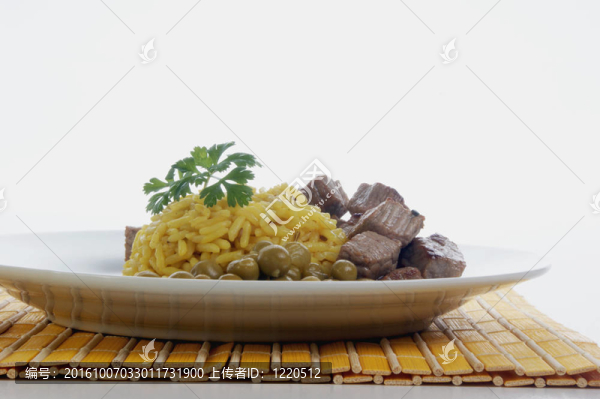 烤牛肉有機(jī)大米肉飯