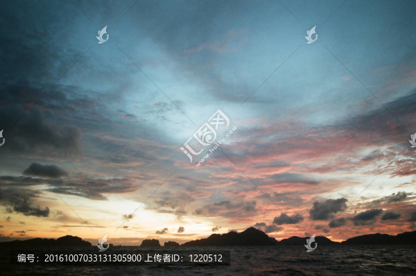 黃昏的天空