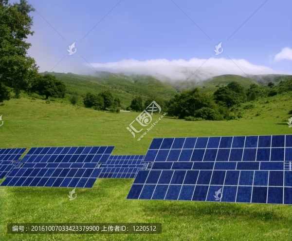 草地太陽能電能板清潔
