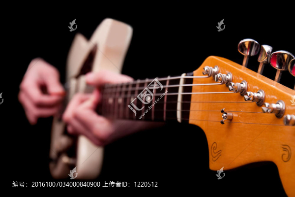 彈吉他弦音樂