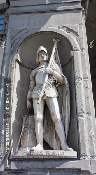 Francesco,Ferrucci的雕像