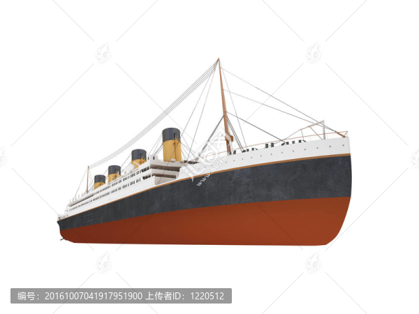 大艦前視圖