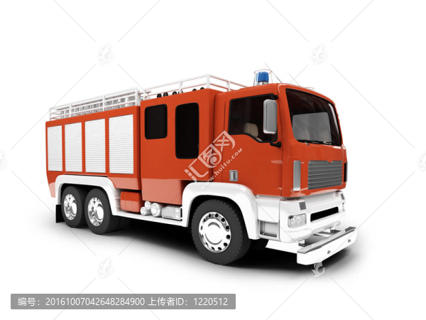 消防車離前視圖