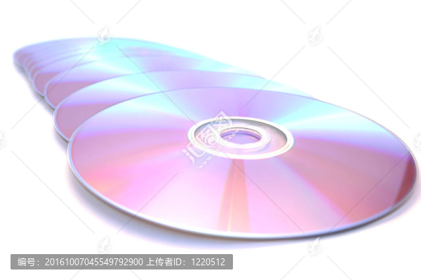 DVD上的白色