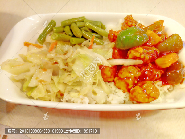 糖醋咕嚕肉,套餐,蓋飯