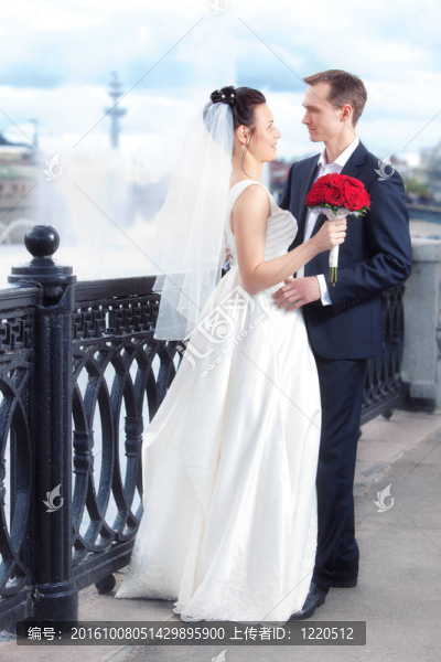年輕夫婦的婚禮