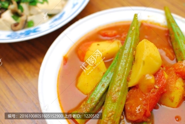 中式素食咖喱