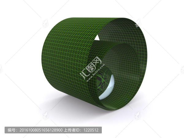 玻璃球抽象背景。3d