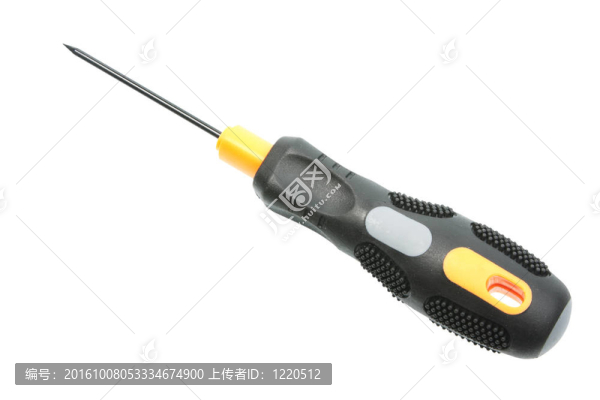 黃黑色螺絲刀。
