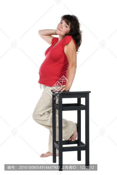 肖像的準(zhǔn)媽媽
