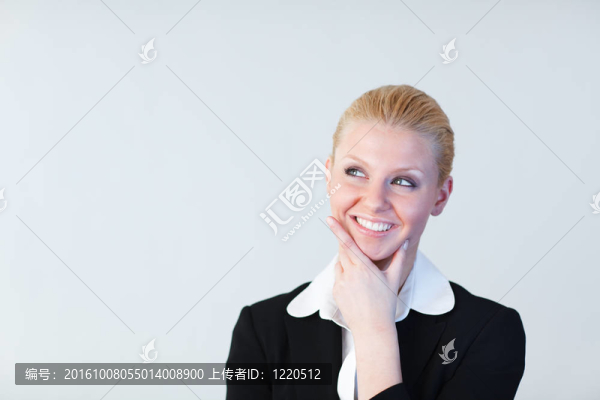 年輕的商人的思維