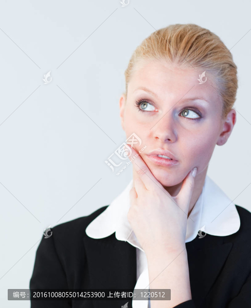 年輕的商人的思維