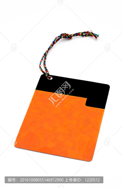 空白的價(jià)格標(biāo)簽特寫