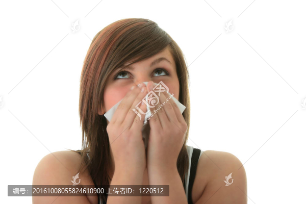 年輕女性過敏或感冒