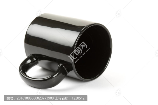 黑色的杯子