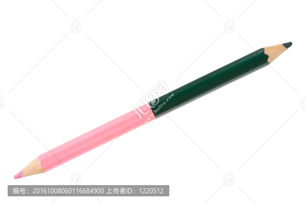 兩個(gè)彩色鉛筆