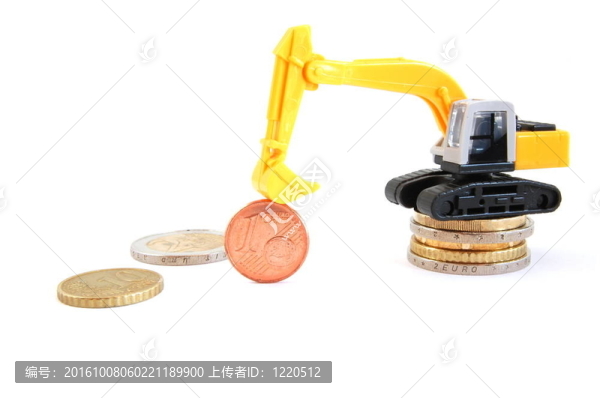 挖掘機的錢