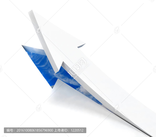 pointig向上箭頭