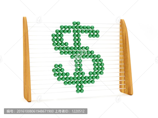 在算盤的美元符號(hào)