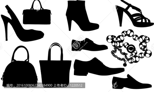衣服silhuettes
