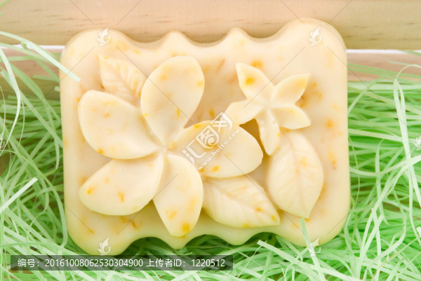 美麗的手工香皂花圖片
