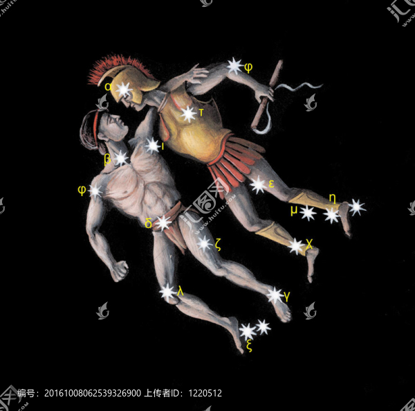 雙子星座圖標