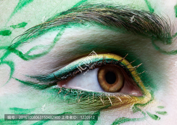 眼部bodyart