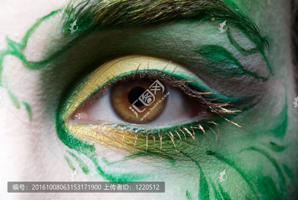 眼部bodyart