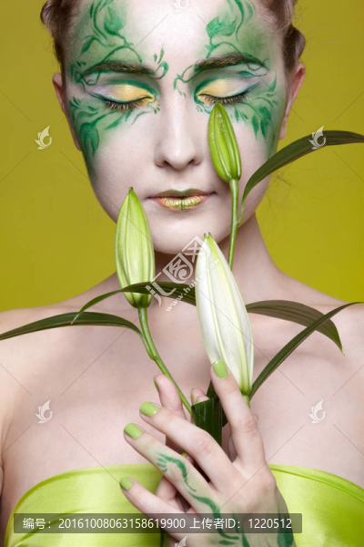 美麗的精靈女孩