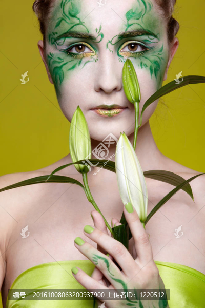 美麗的精靈女孩