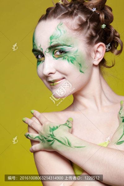 美麗的精靈女孩