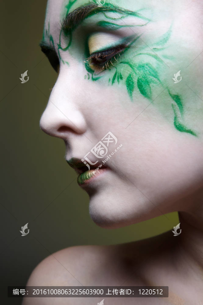 美麗的精靈女孩