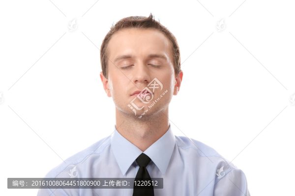 商人坐在蓮花的位置