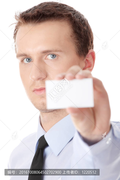 商人持有空白卡