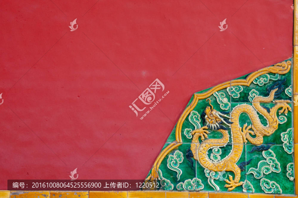 裝飾性中國角件。