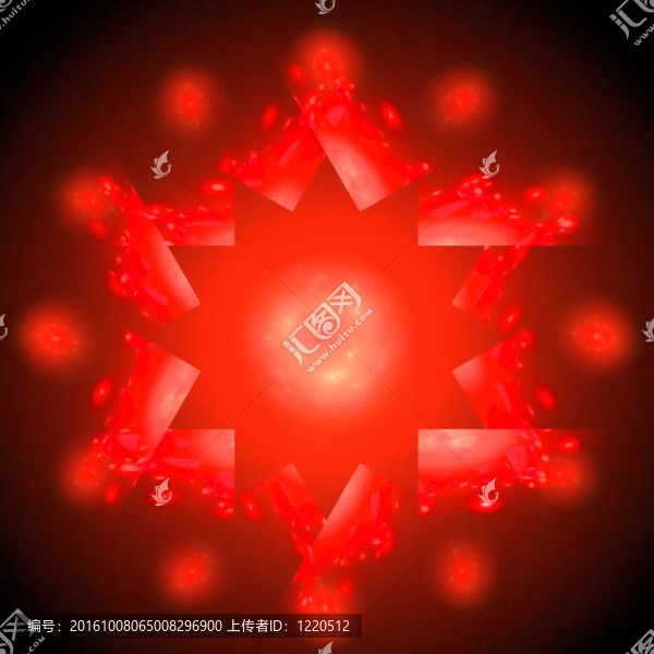 摘要背景。紅-黑調(diào)色板。