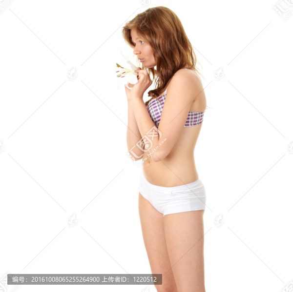 美麗的美麗女性健康皮膚