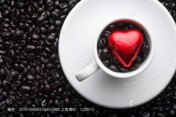 咖啡杯的心